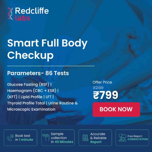 Redcliffe Labs Offers Full Body Checkup In Jaipur For Just Rs